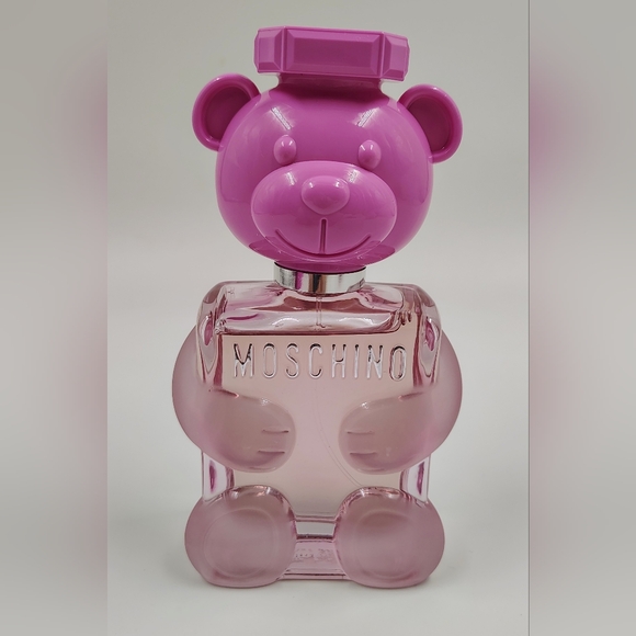 Moschino Pink Bubble Gum Toy Bear - Picture 9 of 9